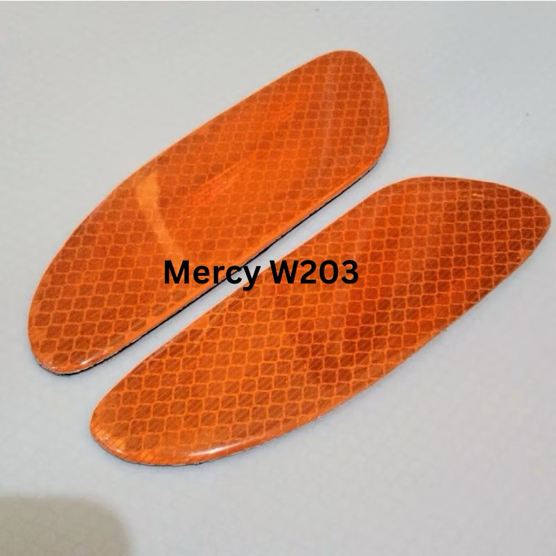 DUMMY SIDE MARKER BUMPER MOBIL MODEL MERCY MERCEDES BENZ W203 REFLEKTOR MATA KUCING SIDEMARKER BEMPE