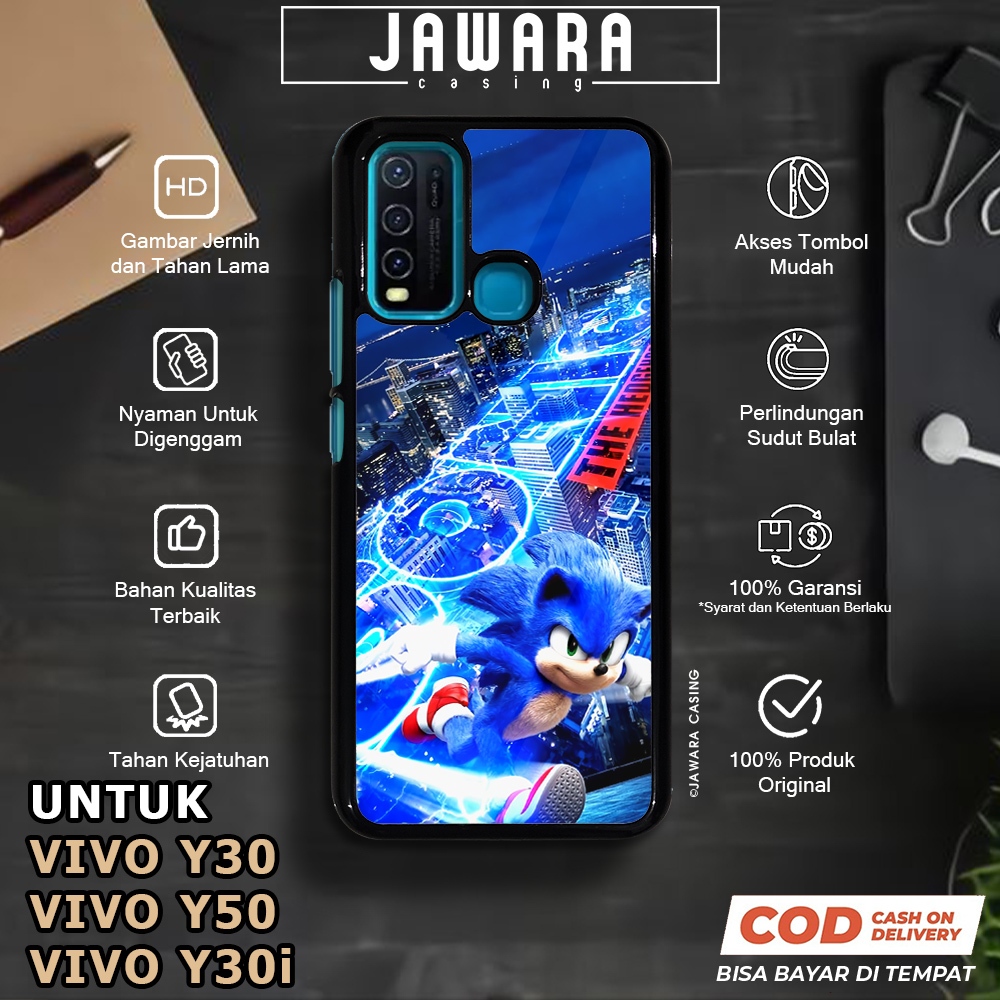 Case Vivo Y30 Y50 Y30i Casing Vivo Y30 Y50 Y30i [SONC] Premium Case Glossy Case Hp Vivo Jawara Casin