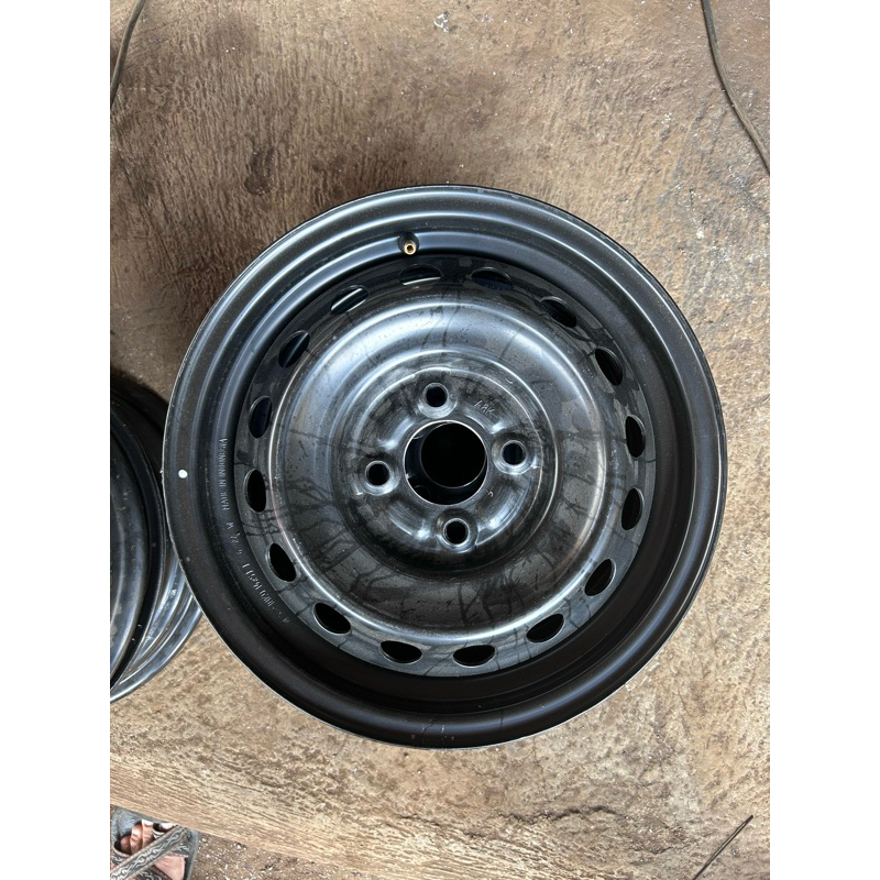 BARANG BARU INKO : Velg Kaleng Ring 14 PCD 100 Center Bore 60.1mm Datsun go Series | Wuling Air EV