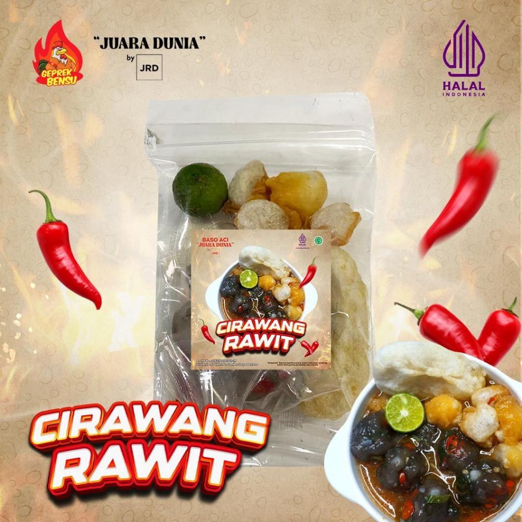 

(JDF) 1 Pcs / Bungkus CIRAWIT Cirawang Rawit Juara Dunia By JRD Instant Food