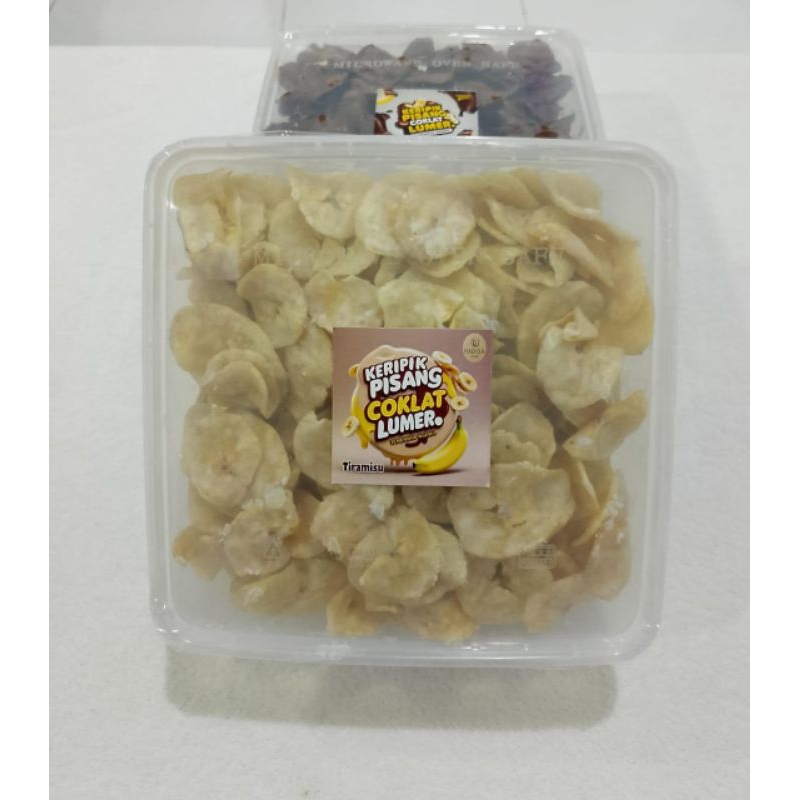 

Keripik Pisang Lumer Rasa Tiramisu 500gr