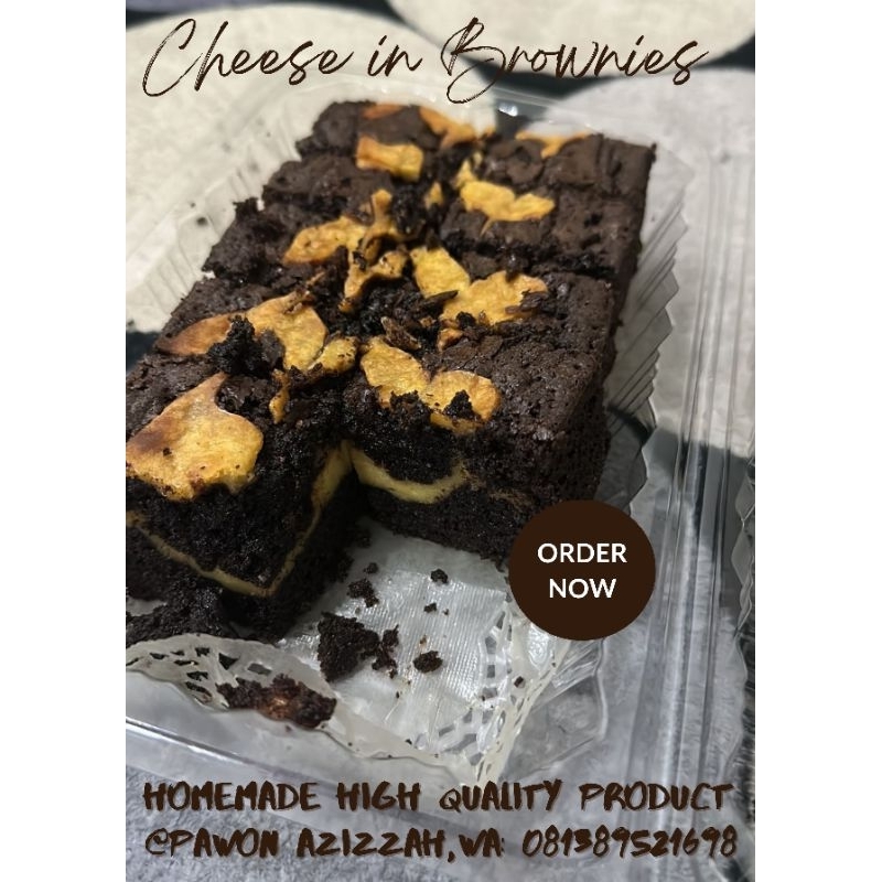 

Cheese in Brownies