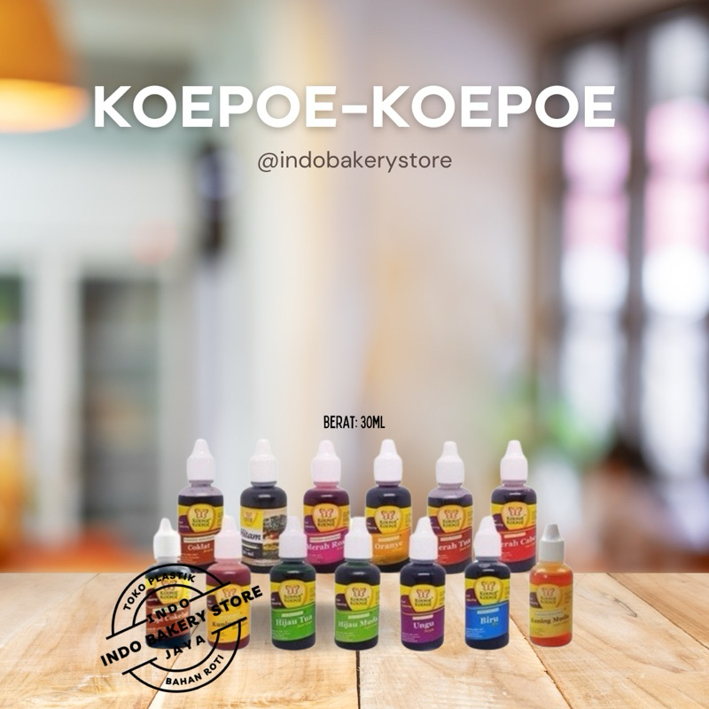 

Pewarna Makanan | KOEPOE-KOEPOE | 30ml