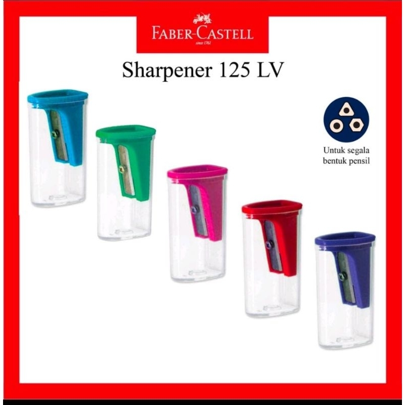 

SERUTAN FABER CASTELL LV-125/SERUTAN PENSIL FABER CASTELL
