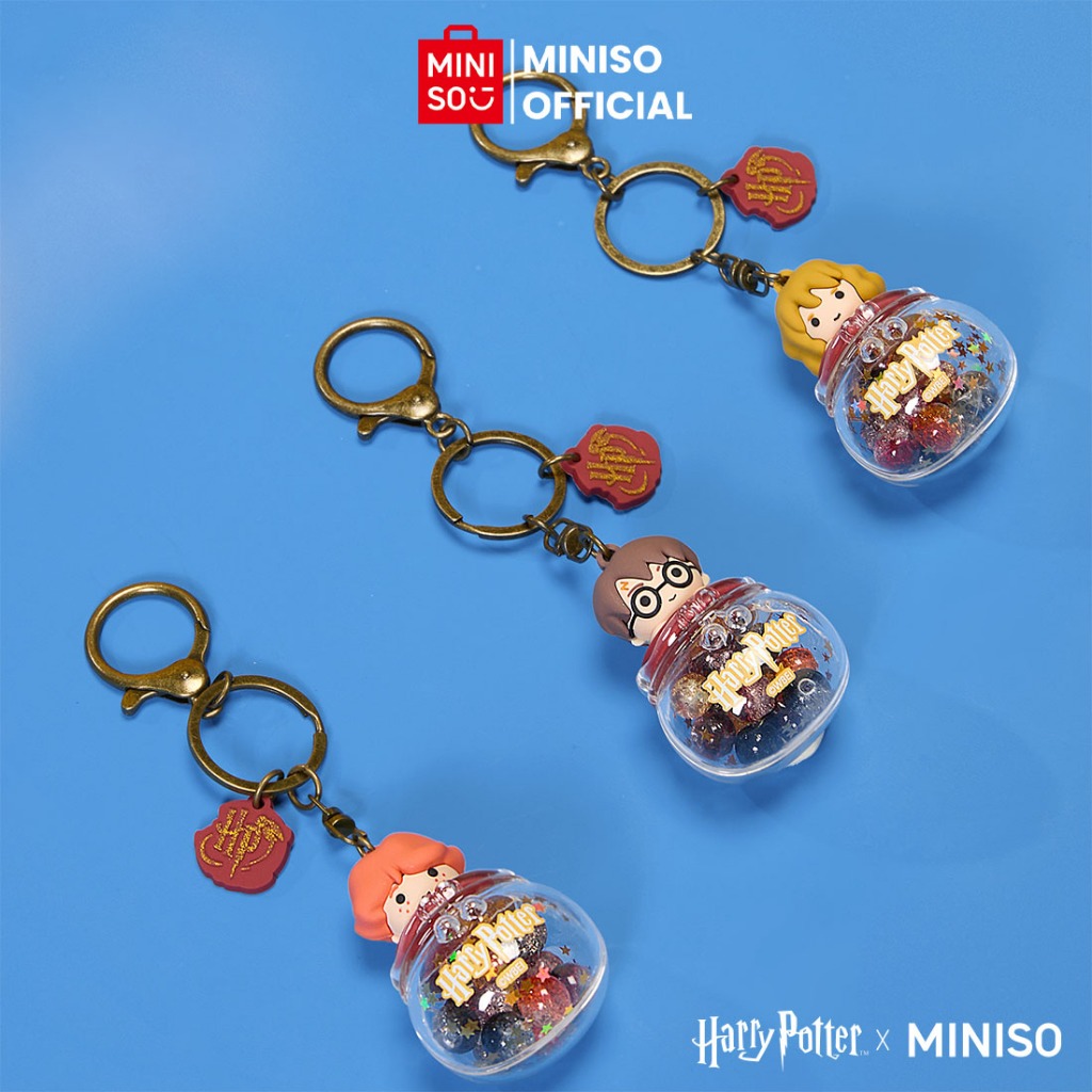 Miniso x Harry Potter Gantungan Kunci Dekorasi Karakter Kartun Ornamen Jar Madu