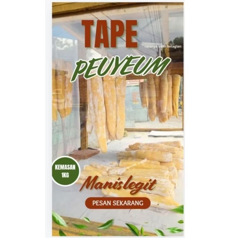 

TAPE PEUYEUM BANDUNG ASLI