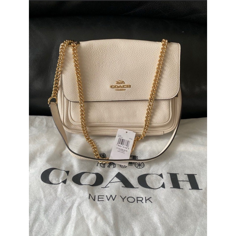 Coach Klare 25 Crossbody in Chalk Authentic |  | Tas Preloved Kulit Asli
