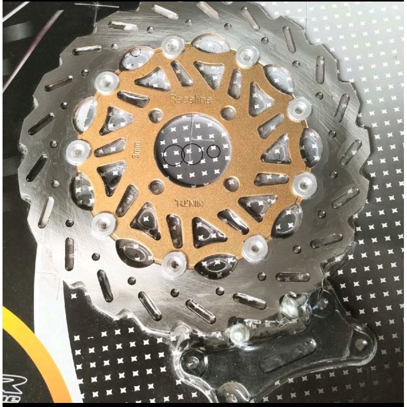 Discbrake Piringan Cakram Plus Breket Beat Vario 110 Uk260 Raceline