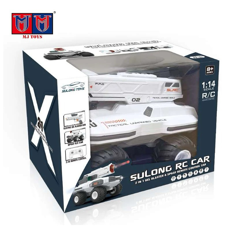 Sulong RC Car Mainan Anak Remote Control Gel Ball Blaster 1:14 2 Baterai 3000 mAh