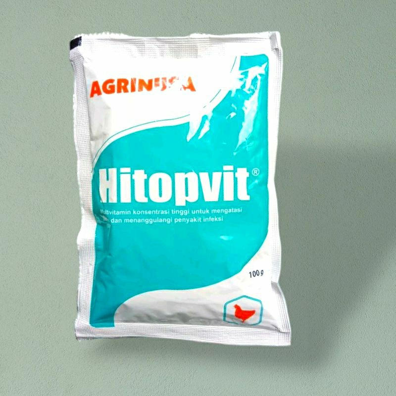 Vitamin Ayam Broiler Ayam Pedaging Konsentrasi Tinggi HITOPVIT 100 gr