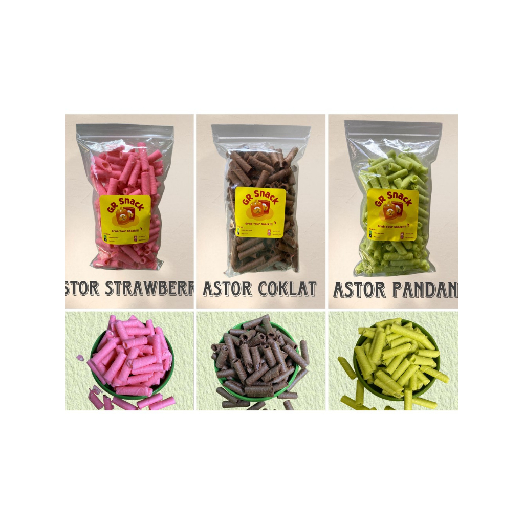 

Astor Mini 100gram / Astor Kiloan Murah / astor pandan / Astor strawberry / Astor cokelat