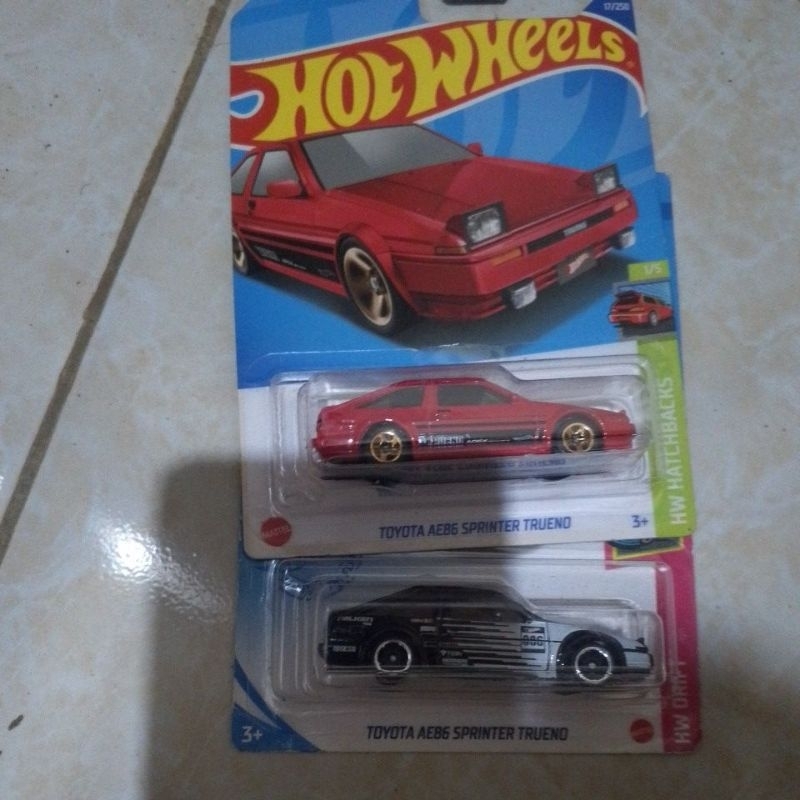 Hot Wheels AE86 Sprinter Trueno