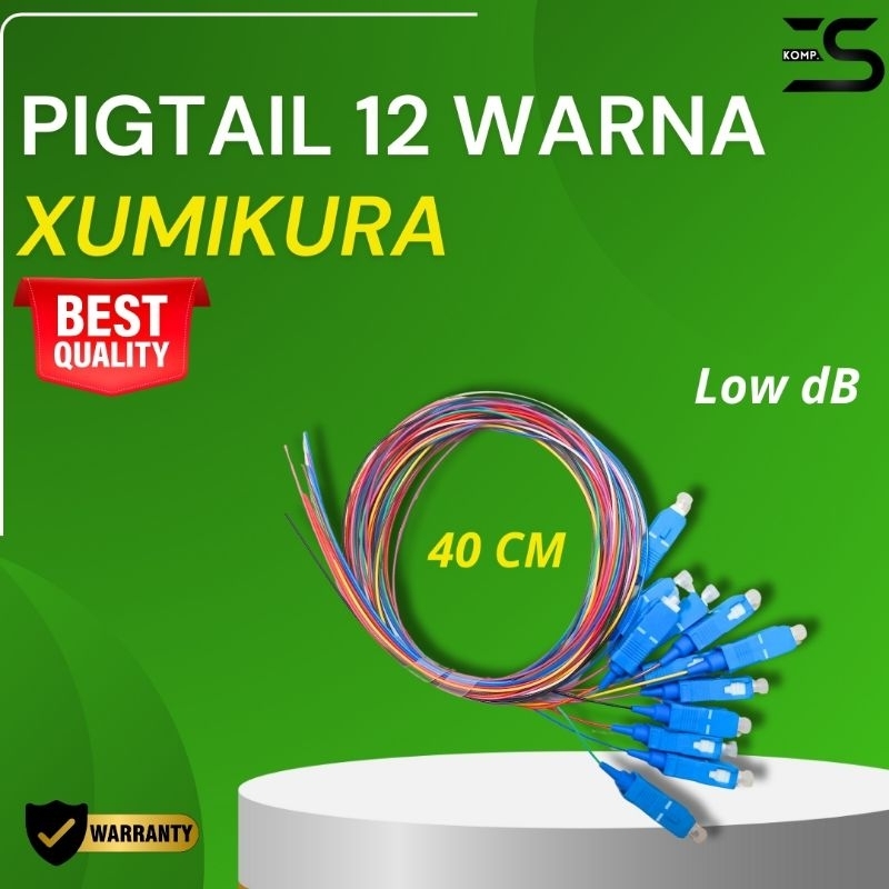 Pigtail Warna Xumikura - Pigtail 12 warna Xumikura - Pigtail