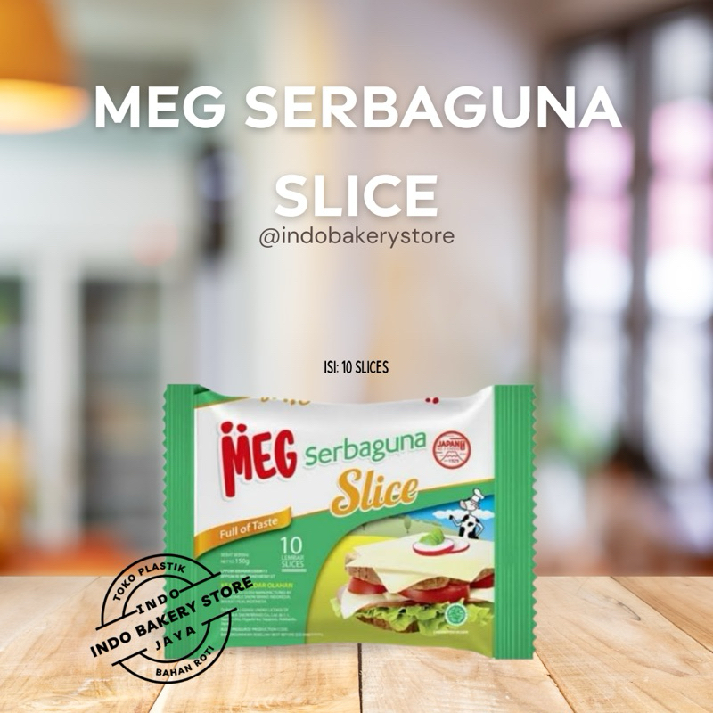 

Keju MEG Serbaguna Slices 10's