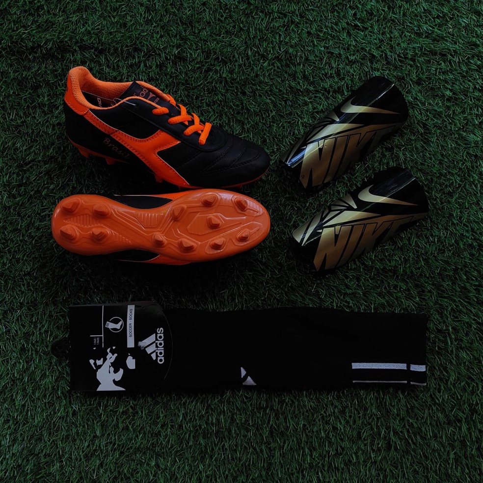 Penjualan Kejutan PAKET Sepatu bola anak KULIT  sepatu bola anak bahan kulit