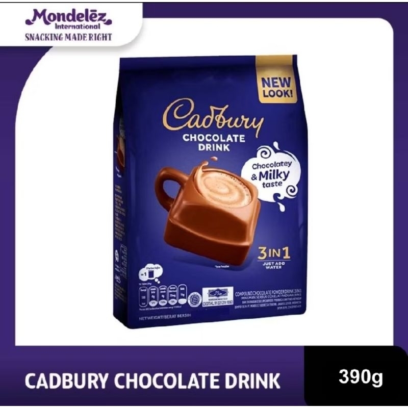 

Cadbury choco &Milk taste 3in1 390g (13×30g)