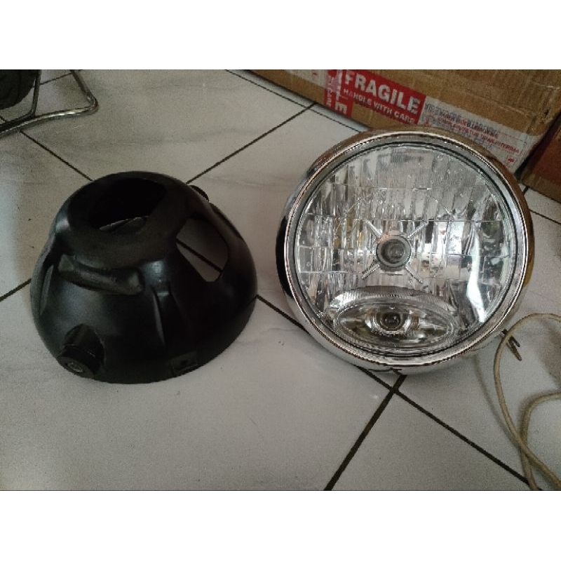 LAMPU DEPAN BULAT RX KING NEW RX KING PEREDAM 2007/2008 ORIGINAL SEKEN