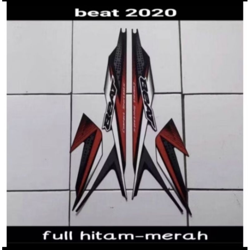 STRIPING LIST STANDAR MOTOR HONDA BEAT 2020