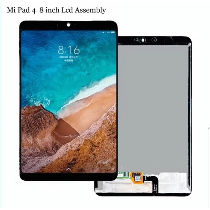 《BERGARANSI》Lcd Touch screen Xiaomi Mi Pad 4 MiPad4 Mipad 4 LCD + Sentuh Layar M1806D9E M1806D9W Ori