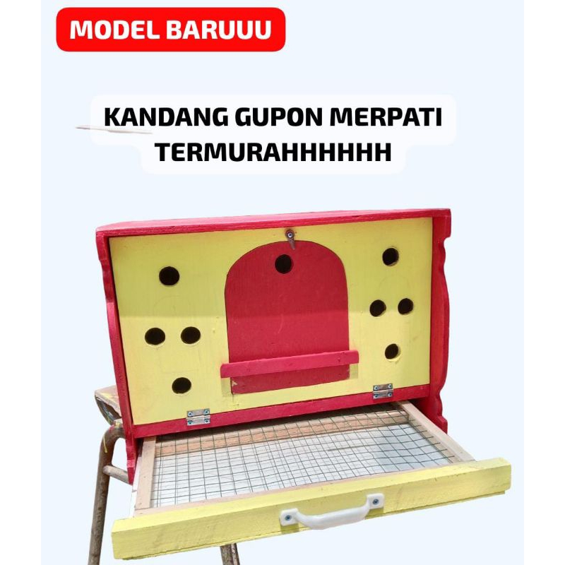 TERMURAH KANDANG GUPON BURUNG MERPATI/ DARA TERLARIS KANDANG GUPON 1 PINTU ( PENGIRIMAN WARNA RANDOM
