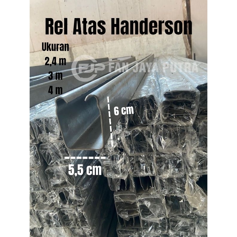 Rel Atas Handerson Besar | Rel Atas Pintu Sliding Pintu Lipat