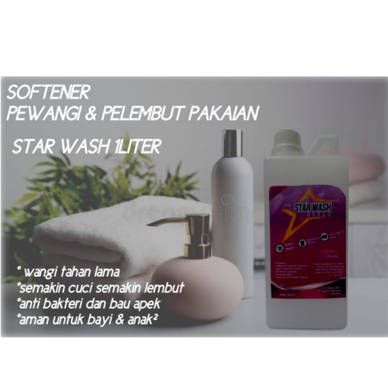 softener downy pelembut& pewangi pakaian 1liter