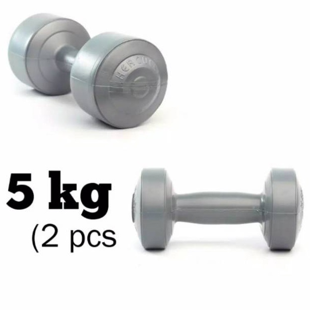 Serbu Update Barbel fitnes 1kg barbel plastik murah 1kg barbel pvc 1kg dummbel fitnes awet 1kg dummb