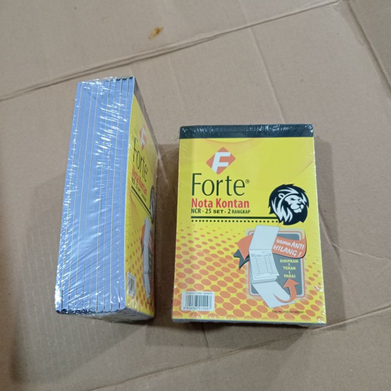 

1 Pcs Nota Kontan 2 Ply Forte