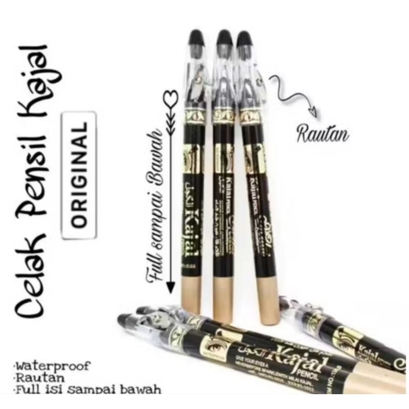 CELAK KAJAL | CELAK SAUDI | EYELINER | CELAK SERUTAN | KAJAL