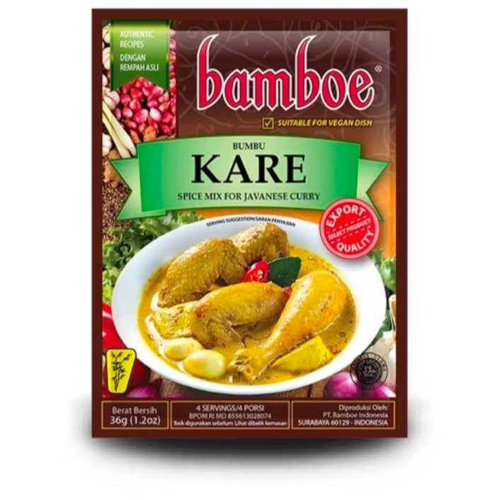 

Bumbu Bamboe Kare