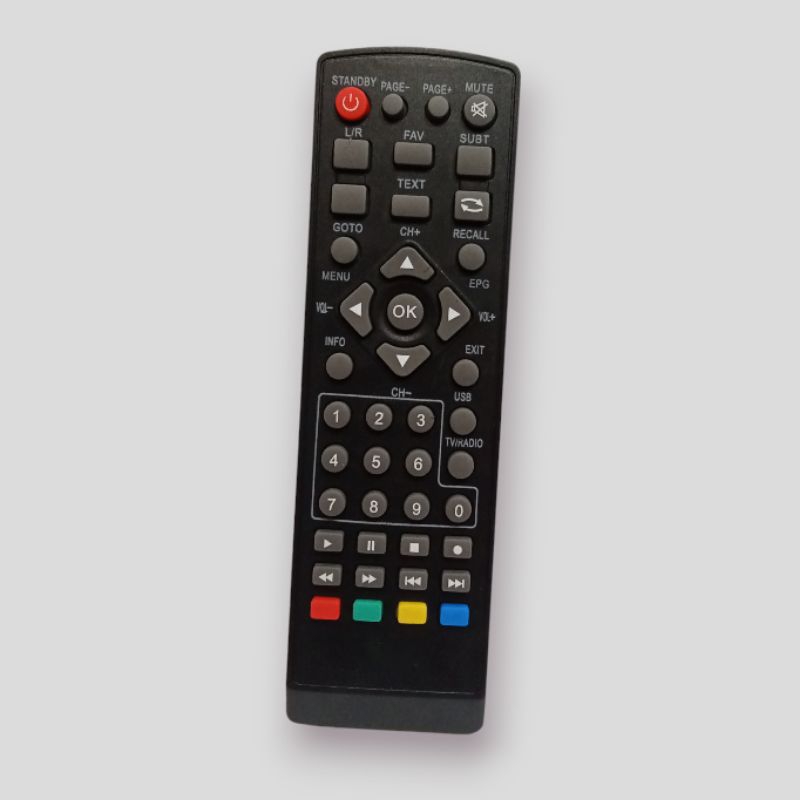 REMOTE SET TOP BOX RUBY REMOT STB RUBY