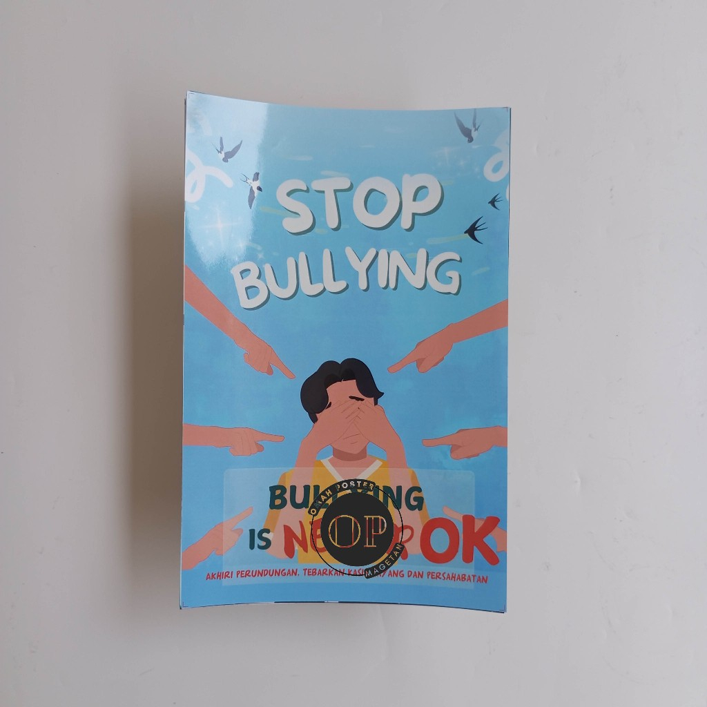 

Stiker Stop Bullying - Bullying is Never Ok - Edukasi Perundungan Sekolah