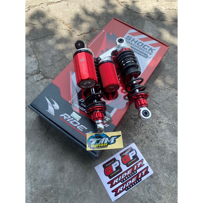 skok Ride it GP premium series ukuran 280mm 340mm Grey Red titan red click fungsi Double klik