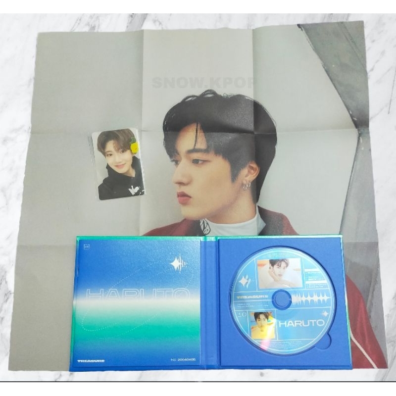 (Unsealed) Treasure - 1st The Second Step : Chapter one (digipack ver) Haruto Weverse (PC Junkyu & P
