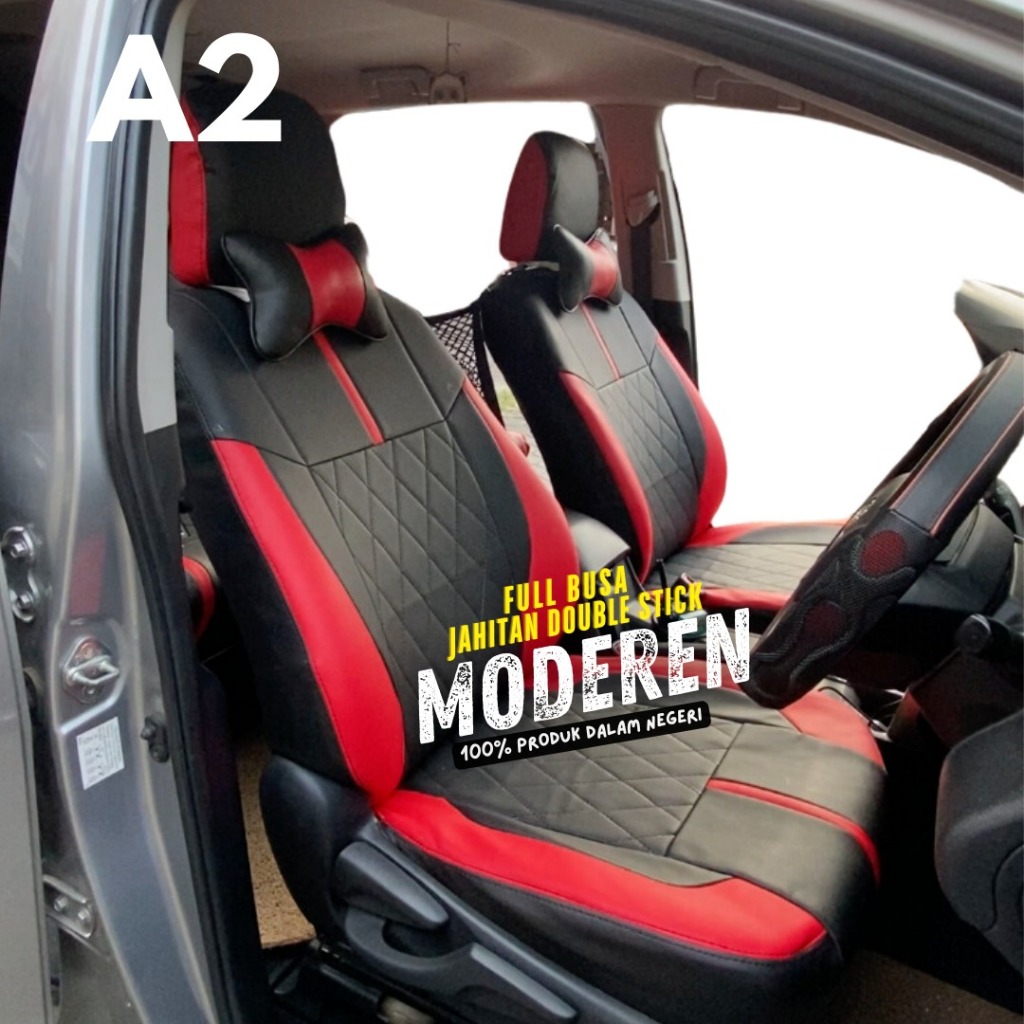 SARUNG JOK MOBIL HONDA JAZZ RS 2016 KEATAS 2 BARIS BAAHAN ZEUS LEGENDARY ANTI AIR ANTI DEBU