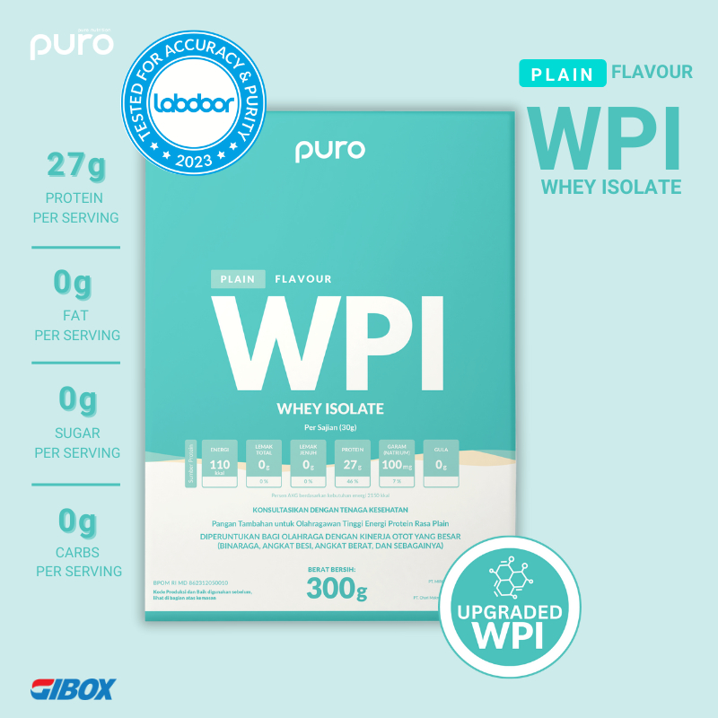 

PURO ISOPRO Whey Protein Isolate WPI 90 92 300gr