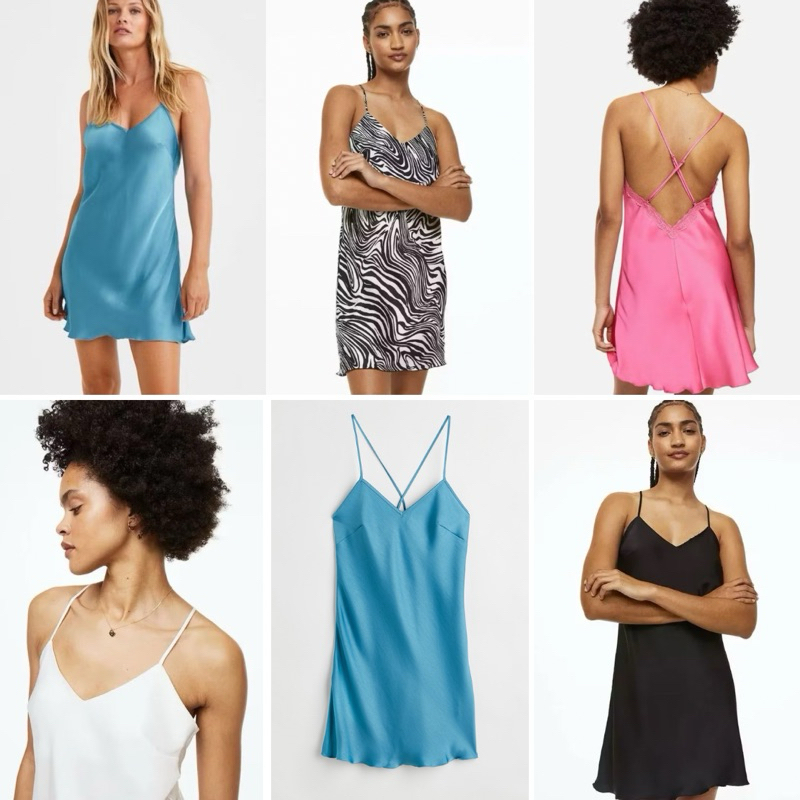 HM Satin Night Slip | Lingerie Satin