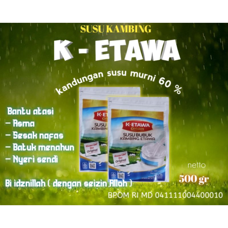 

K-ETAWA SUSU kambing etawa bubuk