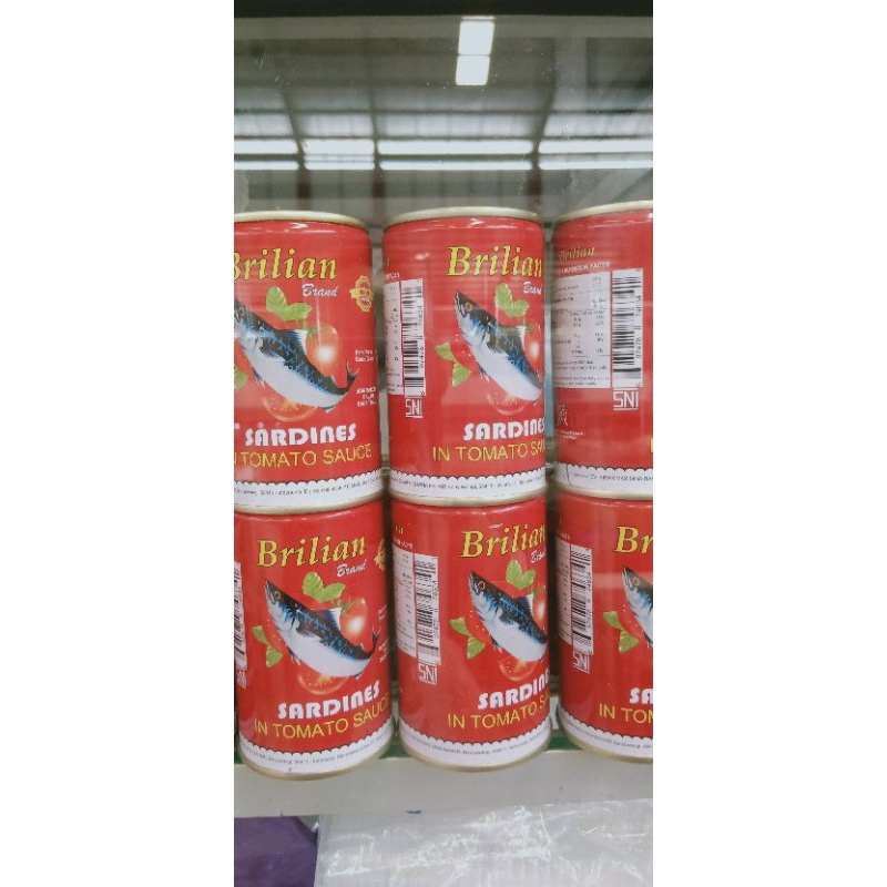 

Brilian sardines in tomato sauce 155gr