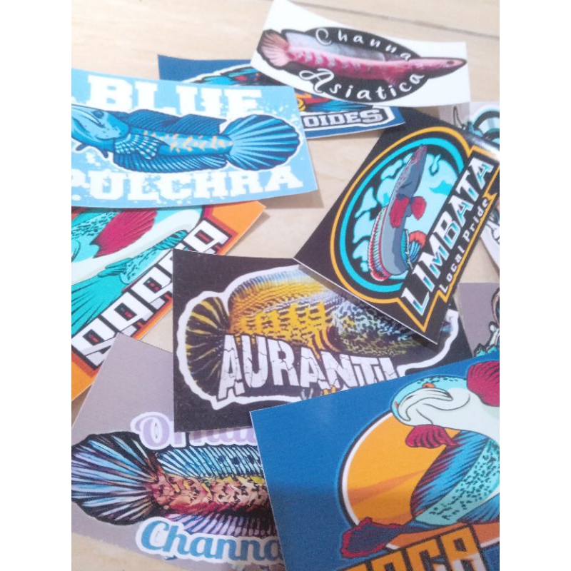 

stiker channa 10 lembar campur ukuran 5,5X10.cm