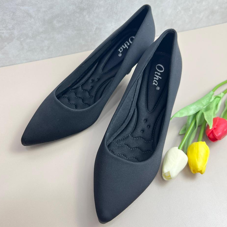 Otha Shoes H319 OFS - Sepatu Pantofel Wanita Tinggi Hak 5CM