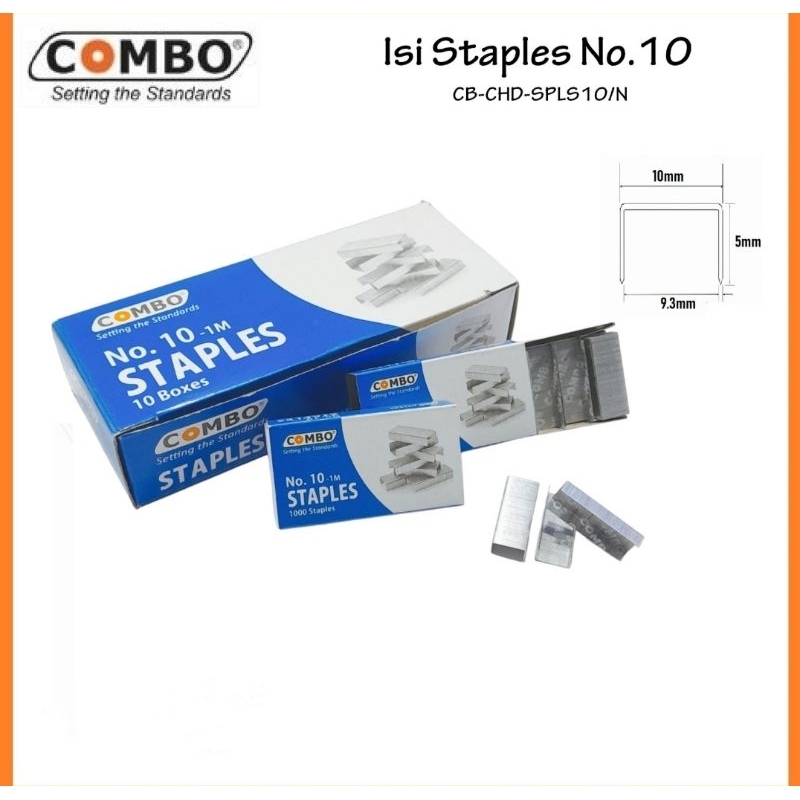 

isi hekter/isi stapler/isi jepretan/Necis/isi staples kecil No.10 Harga Per Box isi 10box kecil