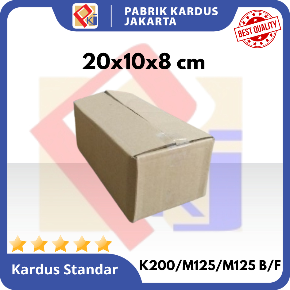 

KARDUS / KARTON BOX POLOS Uk 20x10x8 CM