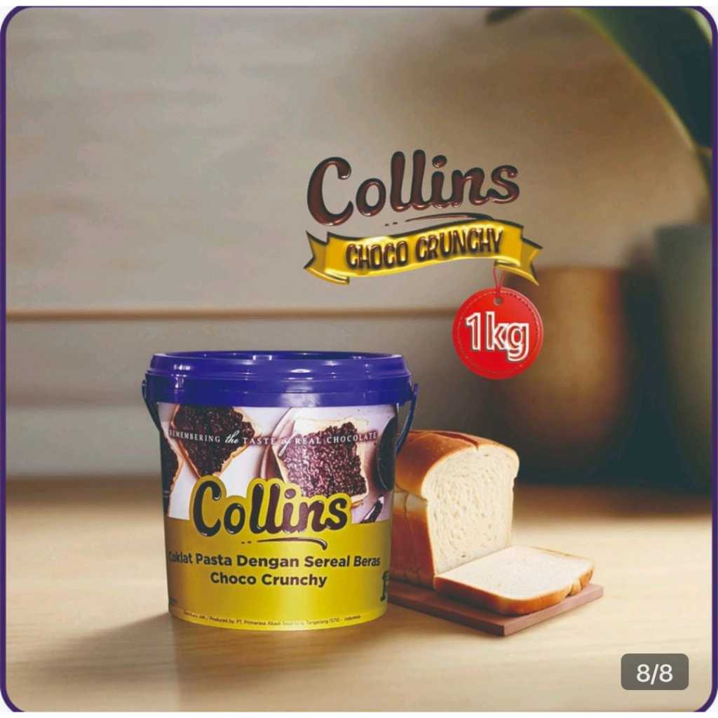 

COLLINS CRUNCHY FULL COKLAT 1 KG / COLINS GLAZE 1 KG