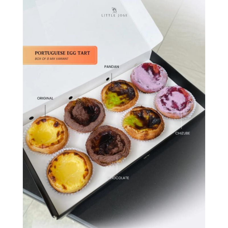 

Egg Tart Mix 8 pcs