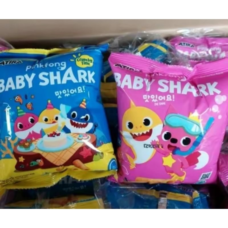 

baby shark isi 10pcs/pack berhadiah jika beruntung