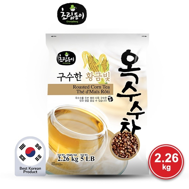 

Choripdong Roasted Corn Tea Minuman Serbuk Biji Jangung Panggang STC 2,26kg