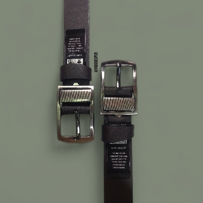 Ikat Pinggang Pria Kepala Jarum Putar/ Gesper Pria Kepala Jarum Putar