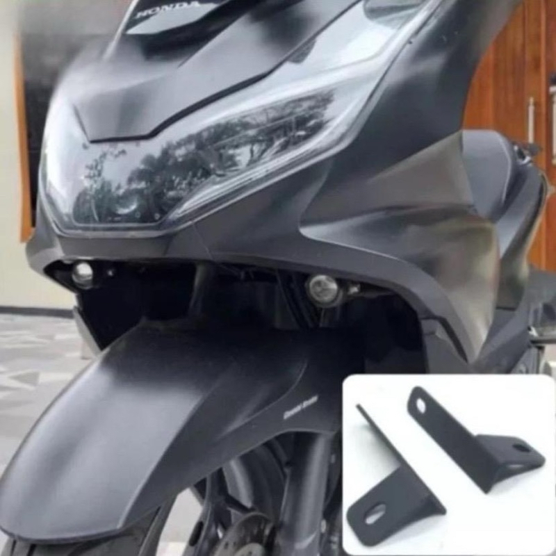 Breket Lampu Foglamp PCX 160 PCX 150 Breket Dudukan Lampu Tembak PCX 160 PCX 150