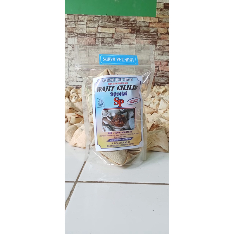 

wajit ketan cililin 500gram ;ketan gula merah khas asli oleh oleh bandung